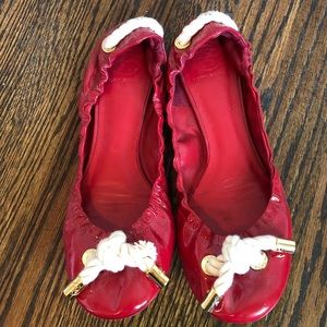 Tory Burch patent leather flats